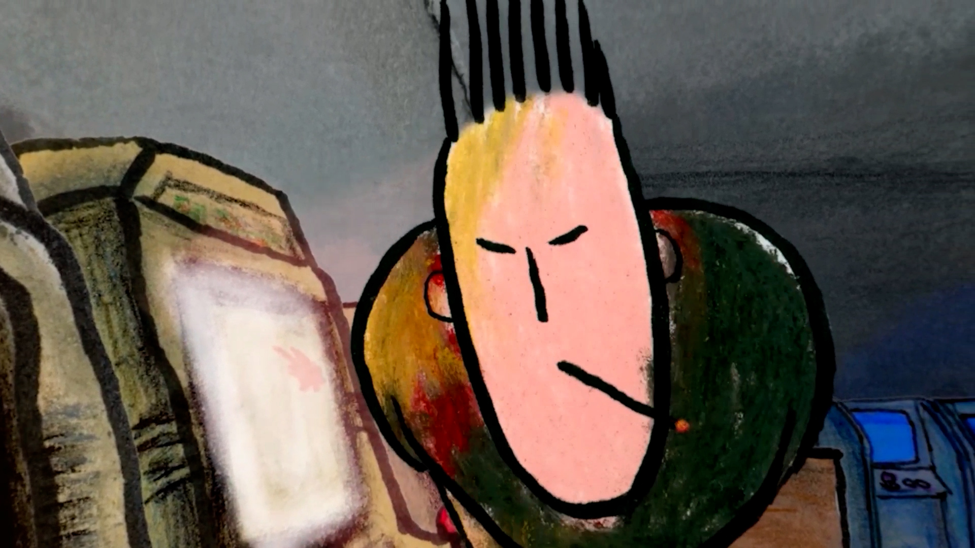 そしてナイフを手にした