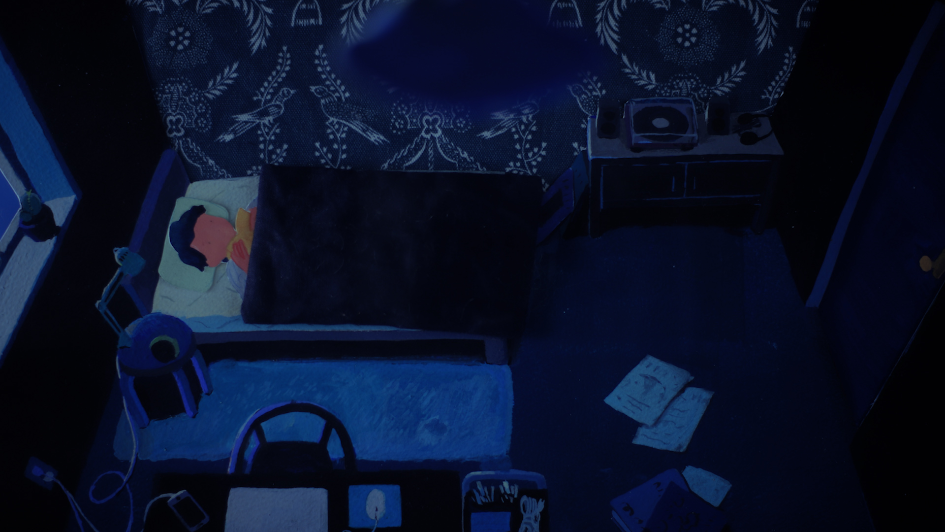 ceiling of blue / amami
